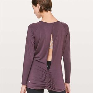 Lululemon Deep Stretch Long Sleeve Tee, Size 4